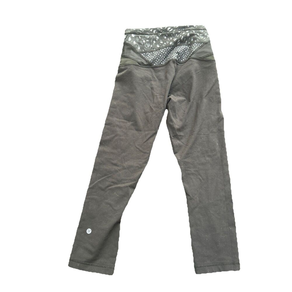 Lululemon Wunder Under Hi-Rise Reversible Tight  Full On Luon Size 6 Black